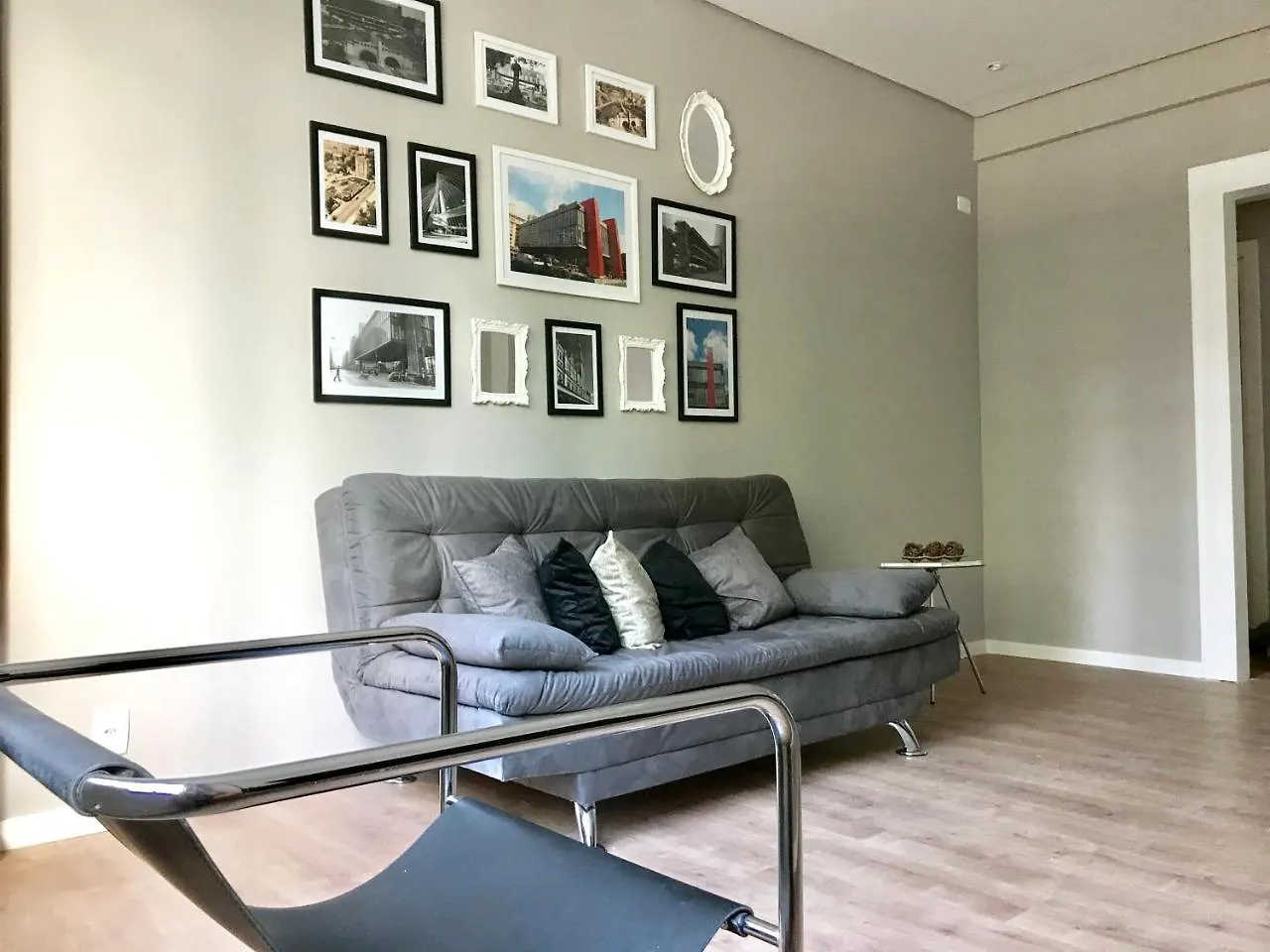 아파트 Apartamento 2 Quartos, Padrao Hotel Na Avenida Paulista 상파울루 브라질